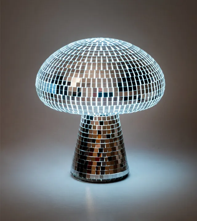 L'avant gardiste Lampe disco champignon lumineuse fête salon