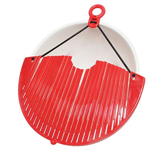 Shop-Story Maison Passoire Universelle égouttoir rouge casserole