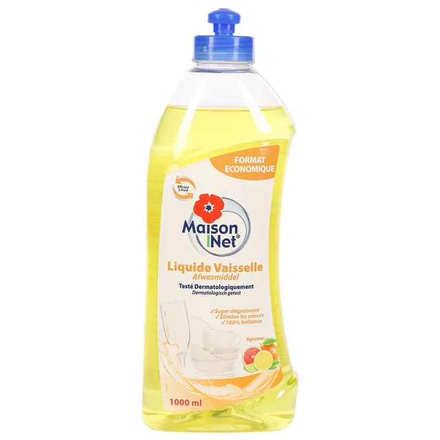Stokomani Maison liquide vaisselle concentré au bicarbonate