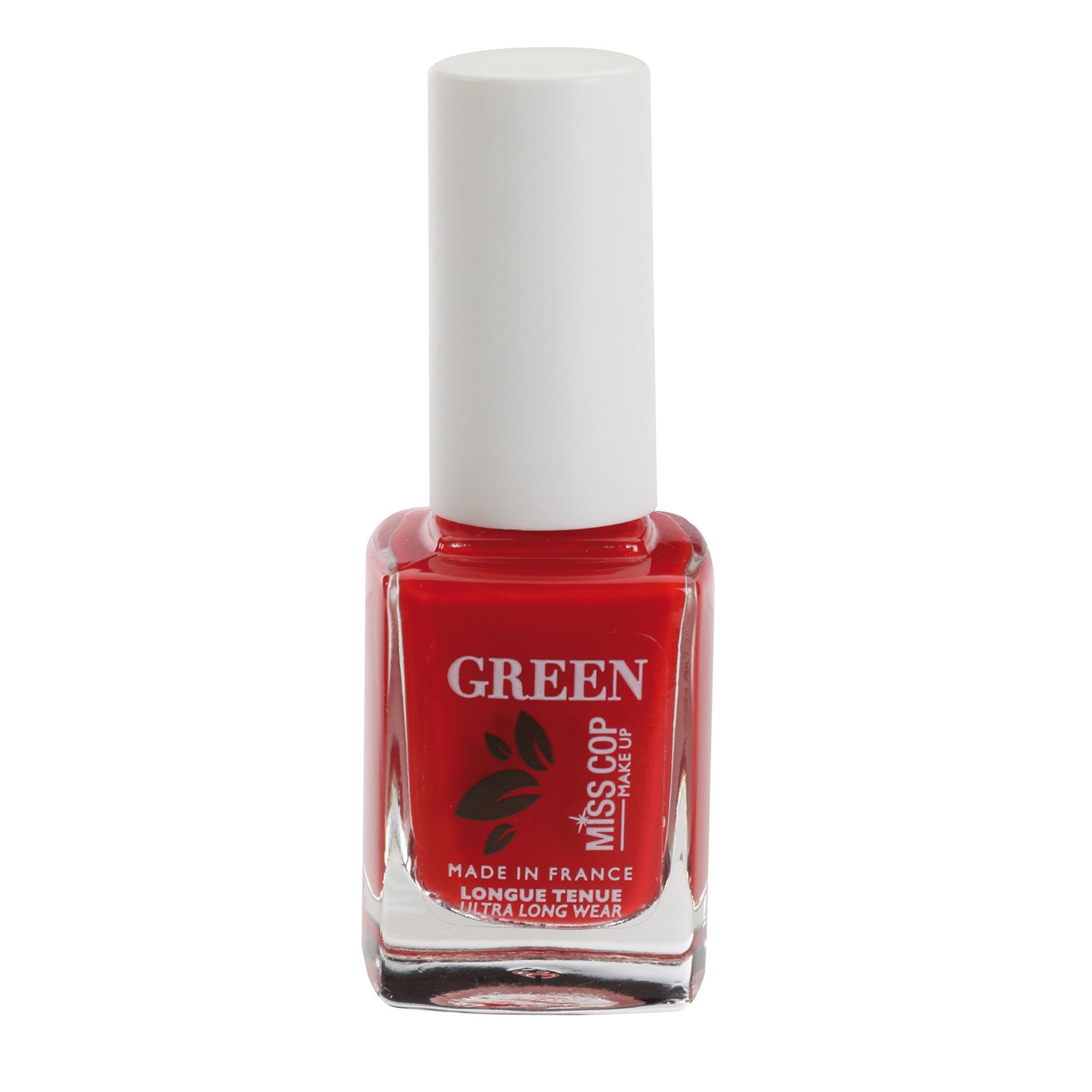 Miss Cop Vernis à ongles rouge profond longue tenue