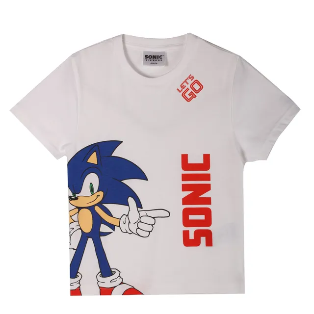 Tee-shirt bleu enfant haut manche courte mode enfant