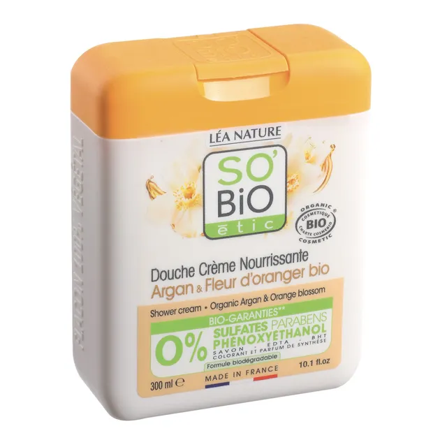 Stokomani Beauté Crème douche argan fleur oranger bio