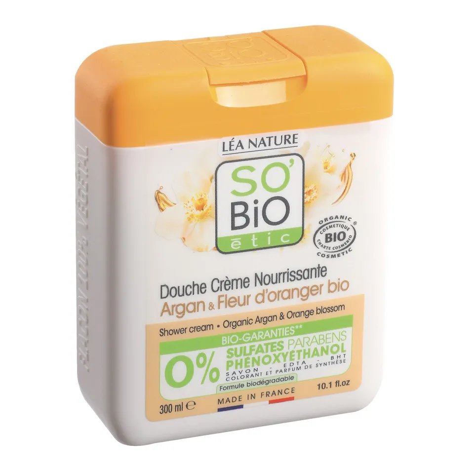 Stokomani Beauté Crème douche argan fleur oranger bio