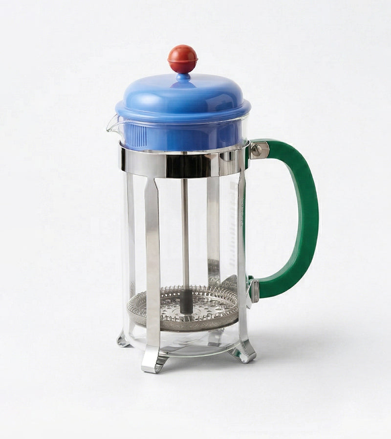 Bodum Moma Cafetière à piston bleue design