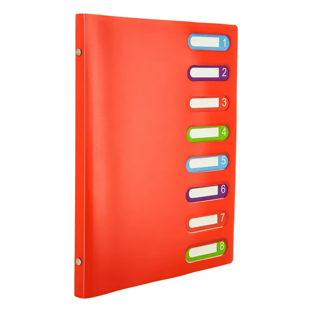 Stokomani Scolaire Trieur 8 onglets pour bureau