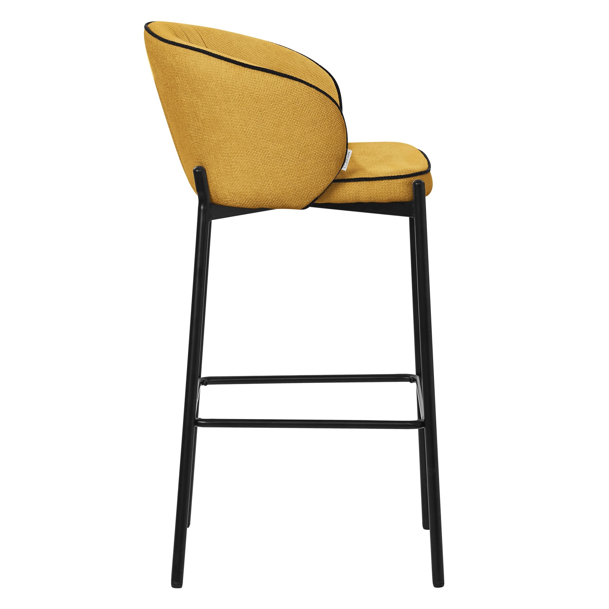 ECD Germany Möbel tabourets bar moutarde lot 2 dossier