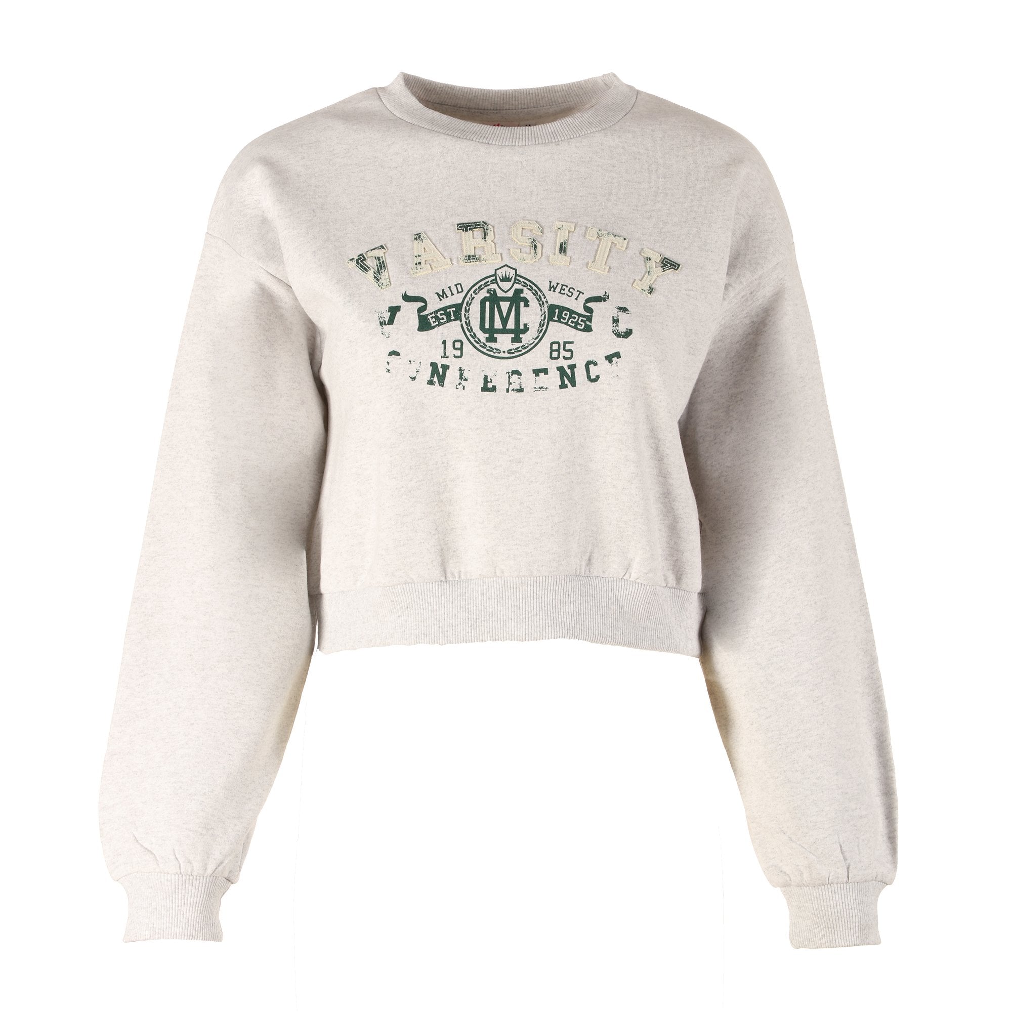 Stokomani Mode sweat crop top gris taille M