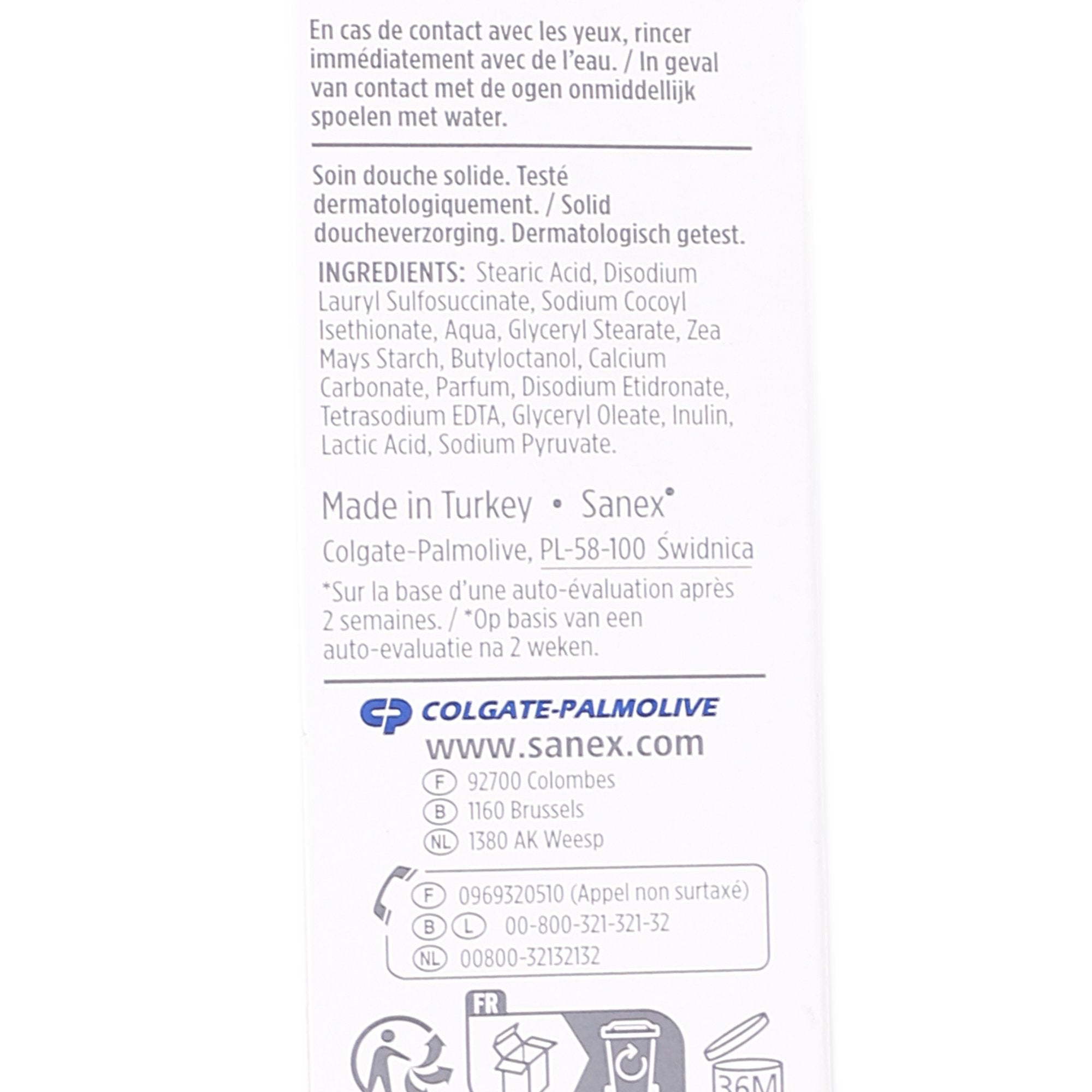 Sanex Biome Protect soin douche solide hydratant