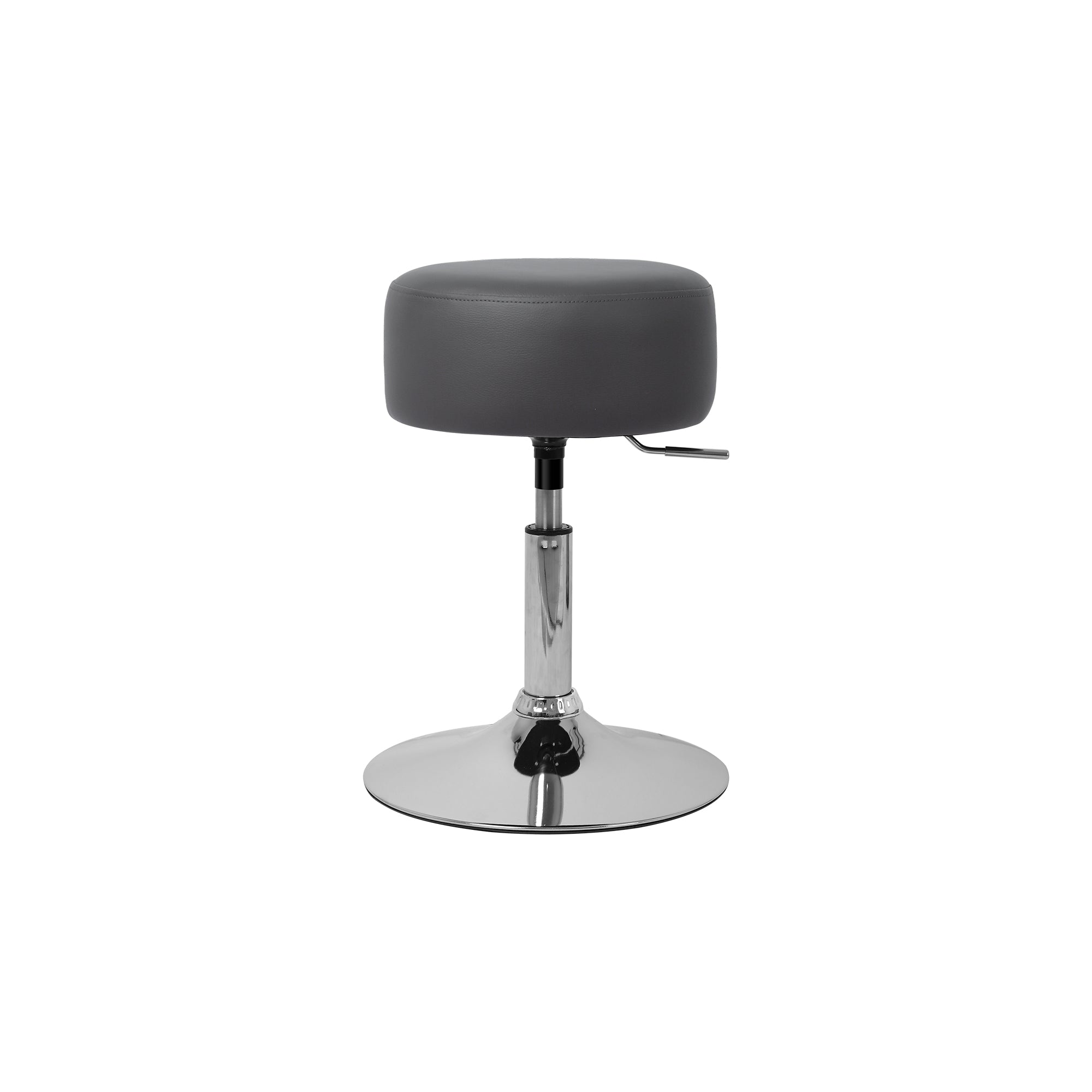 ML-Design tabouret de bar gris foncé Ø33 cm réglable 1 pièce