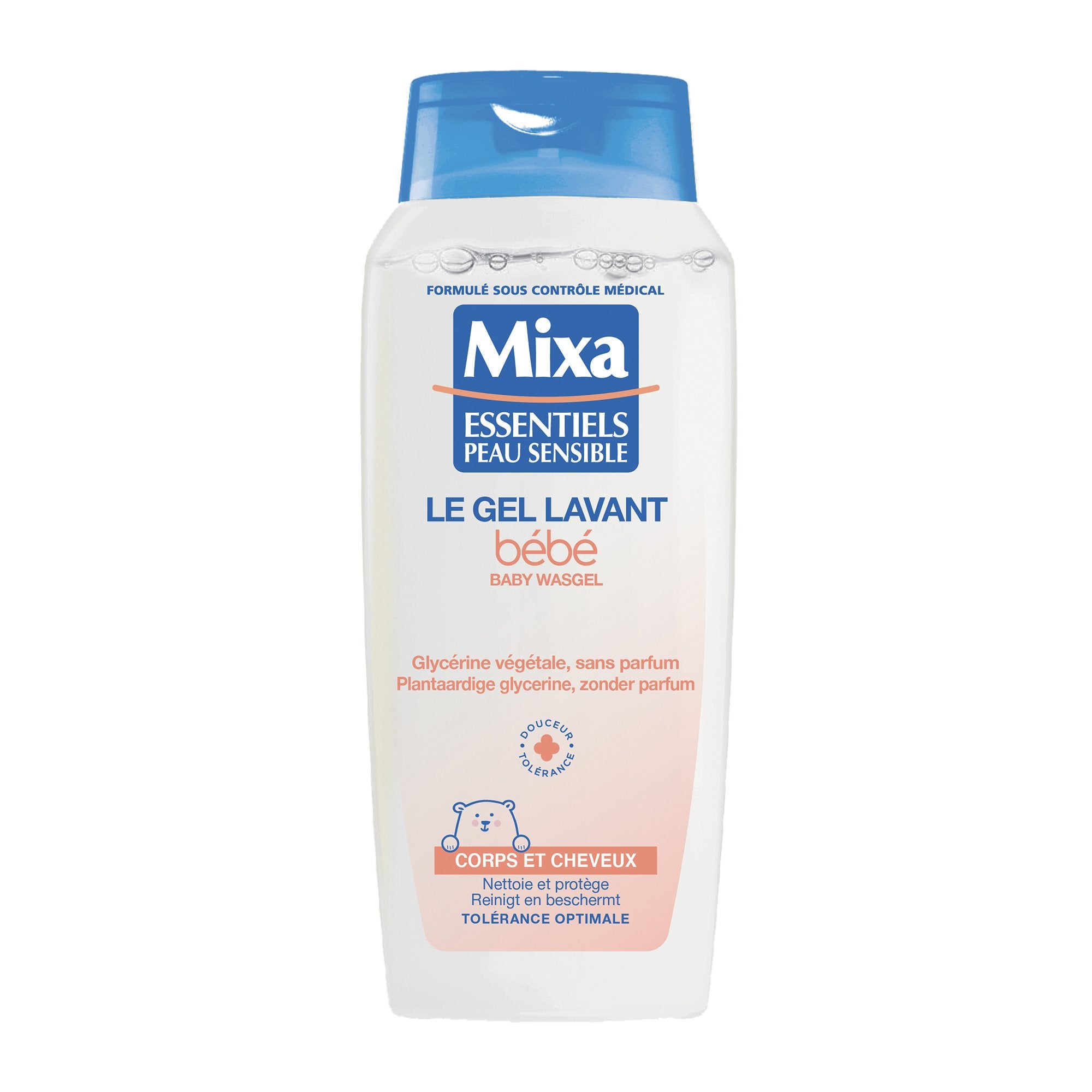 Stokomani Beauté gel lavant corps et cheveux bébé doux