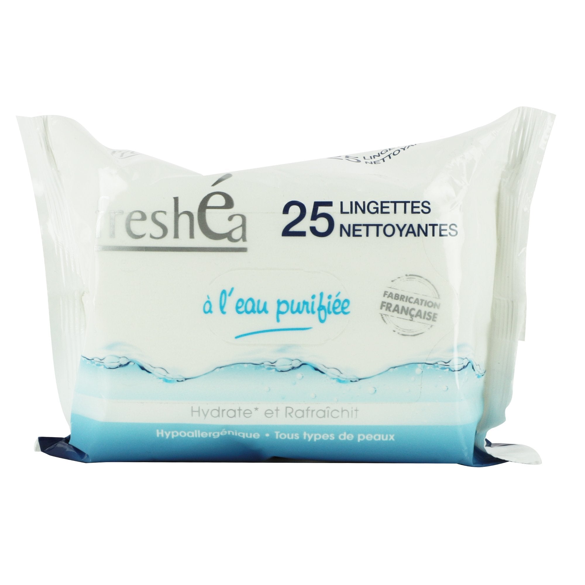 Stokomani Maison 25 lingettes nettoyantes visage rafraîchissantes
