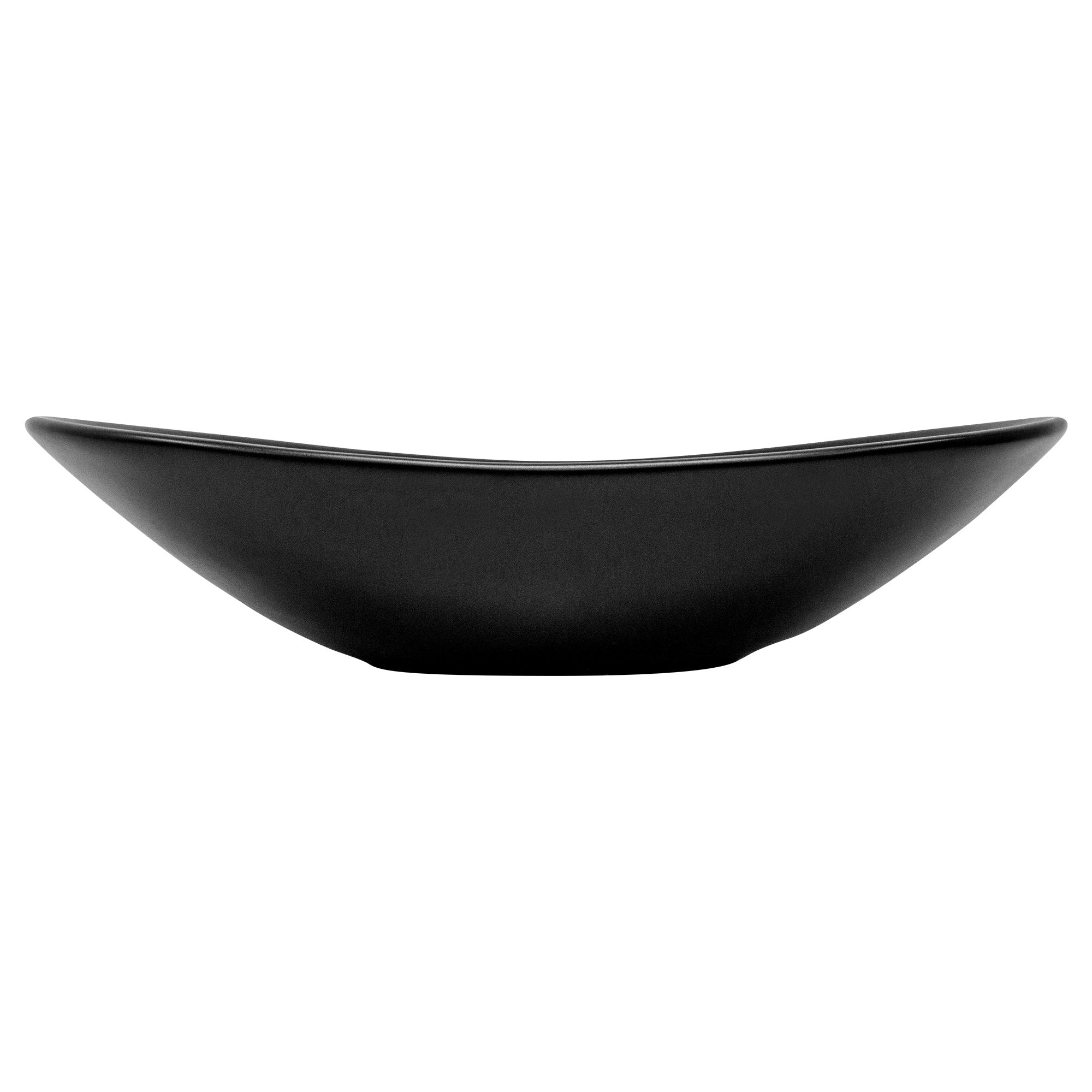 ECD Germany Sanitär LuxeBath vasque noir 63x36 cm + bonde