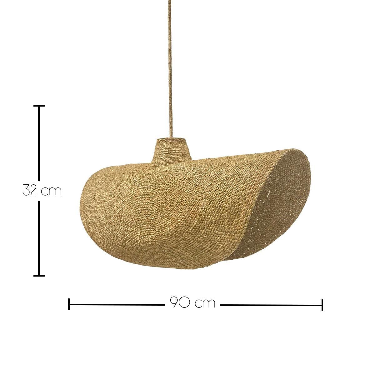 Red Deco Kleia Nomad suspension herbe marine RGB
