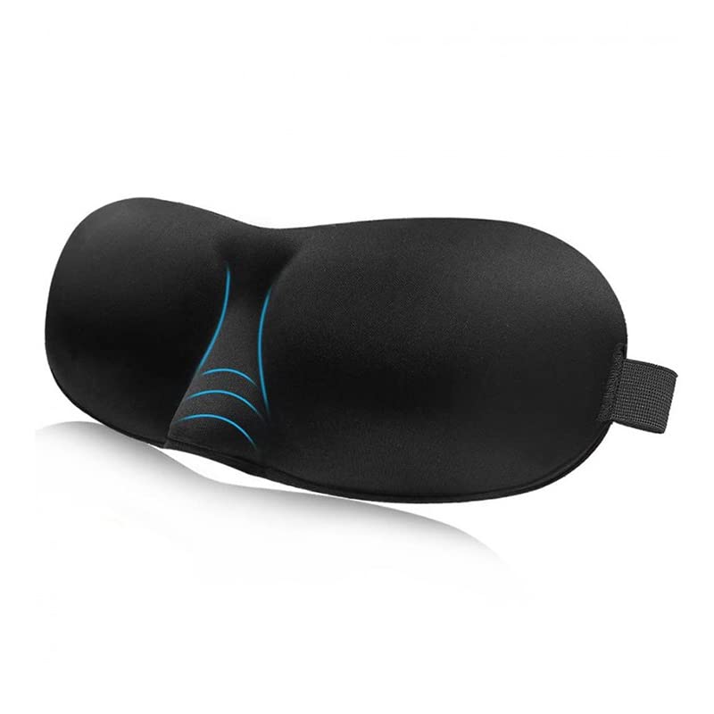 Shop-Story Bien-être 3D Sleep Mask masque nuit noir mémoire