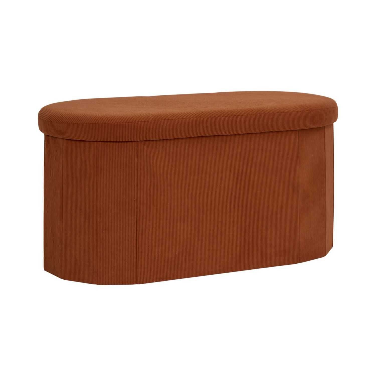 Home Deco Factory Jules coffre-banc pliable terracotta