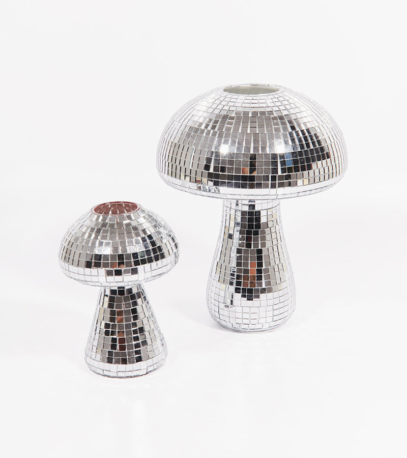 L'avant gardiste Vase champignon disco déco 20 cm
