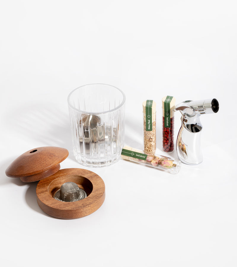 L'avant gardiste Apéro Kit de fumage whisky épices bois
