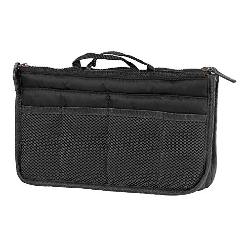 Shop-Story Lifestyle organisateur sac à main noir tissu
