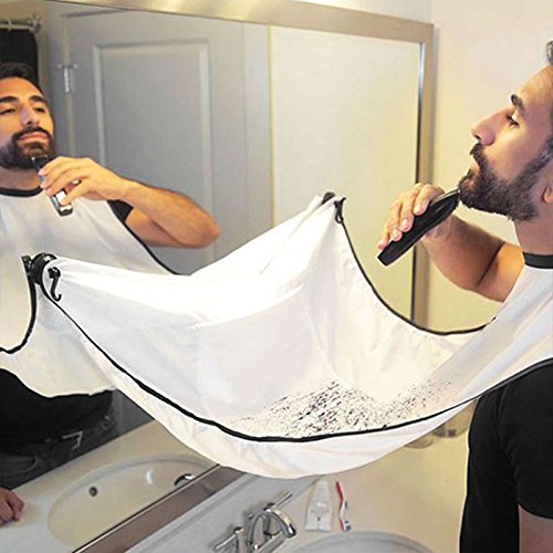 Shop-Story Bien-être bavoir tablier barbier blanc ventouses