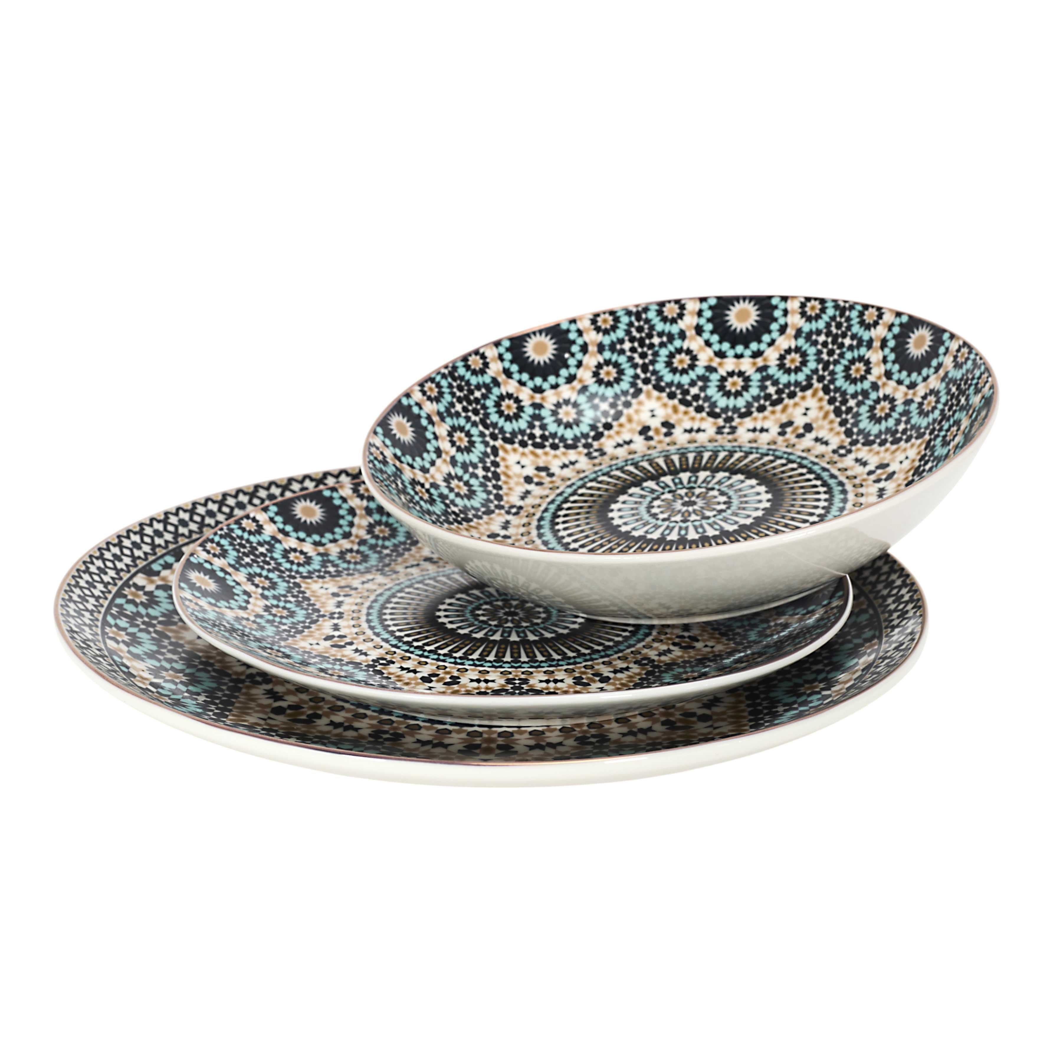 Stokomani Maison Assiette Noura 26,5 cm plate