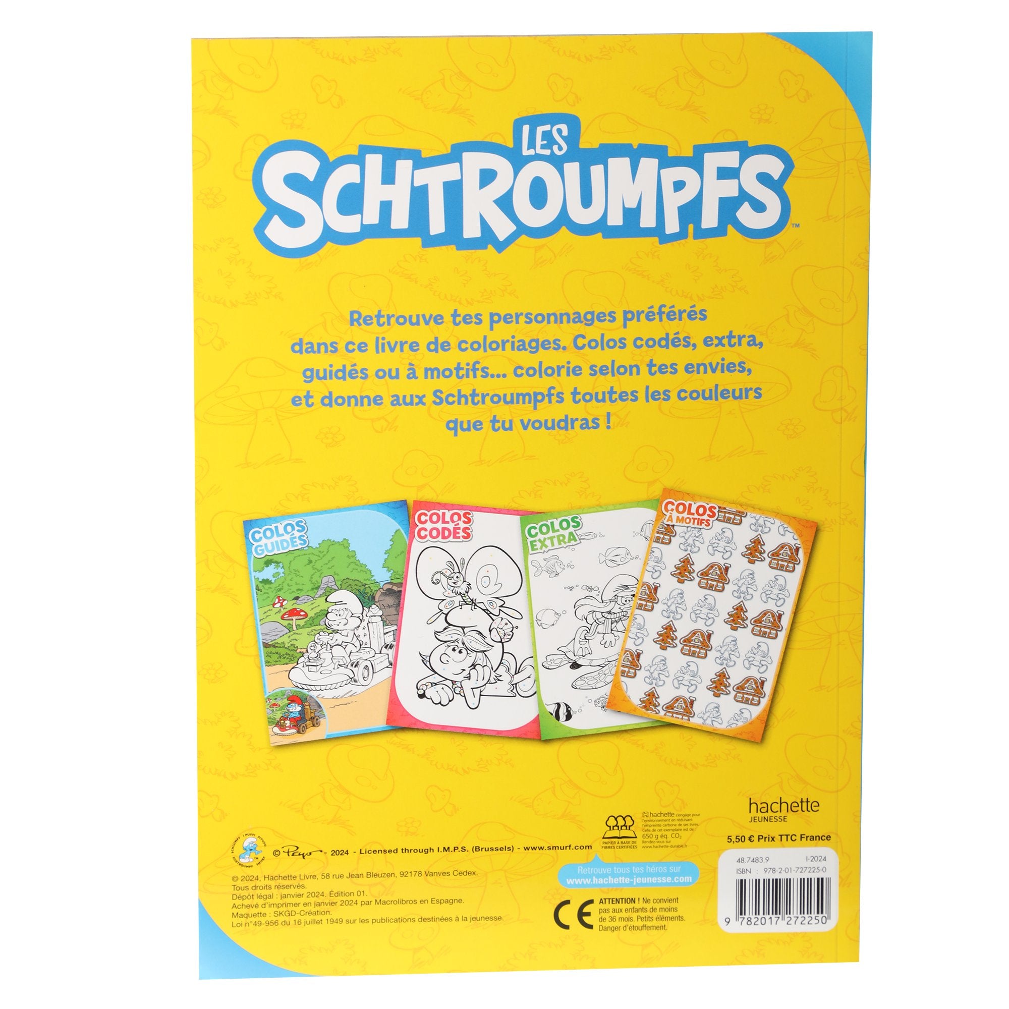 Stokomani Schtroumpfs Colos à gogo coloriage enfant