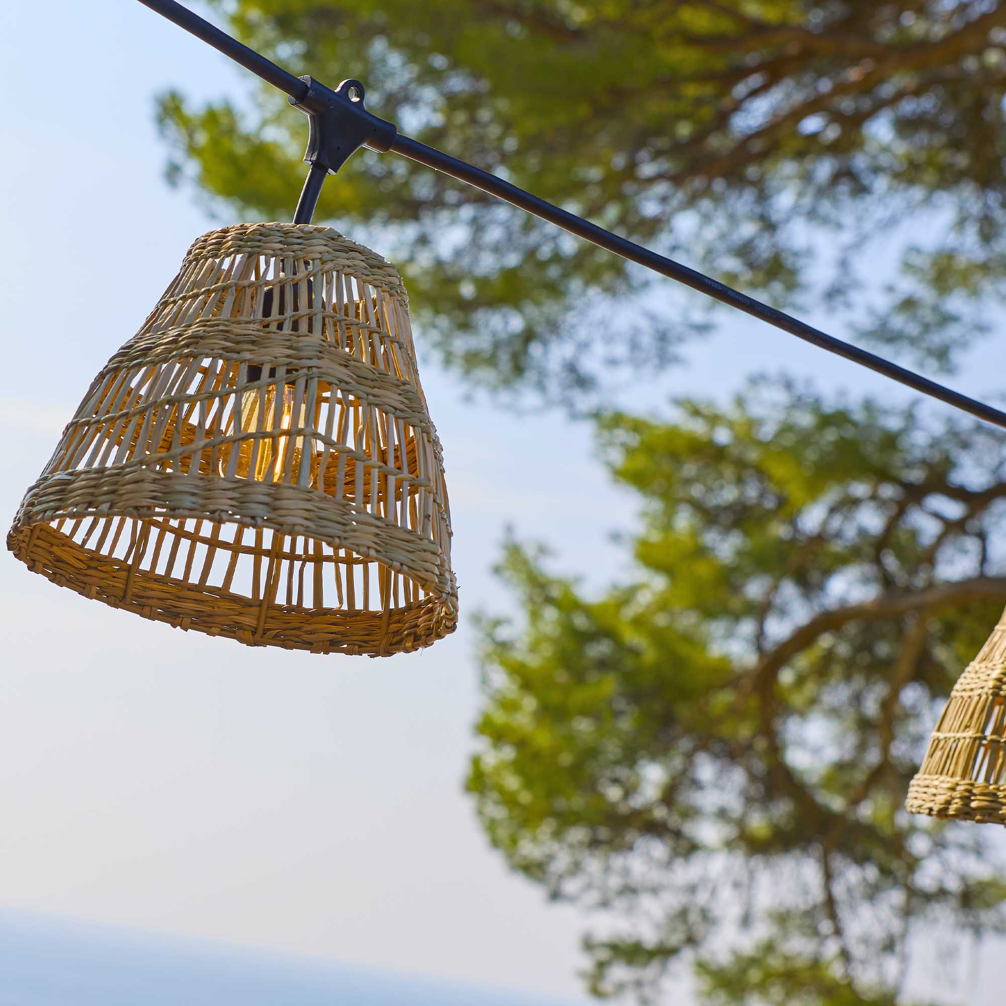 Red Deco Tessa Light 6m guirlande lumineuse 7 ampoules bohème