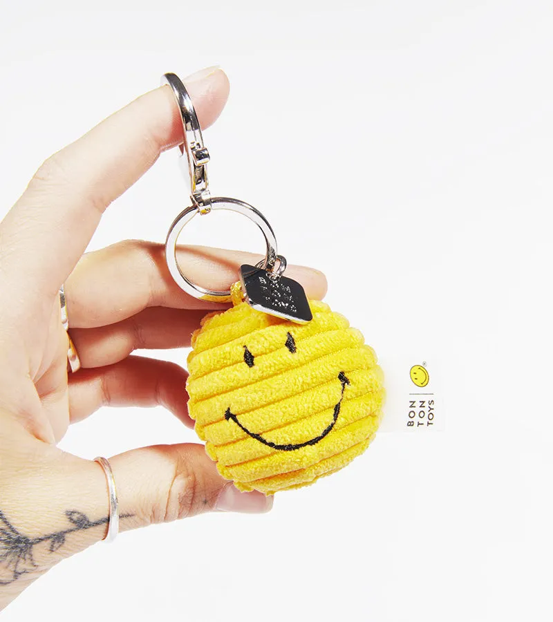 L'avant gardiste Smiley Porte-clé jaune peluche good mood