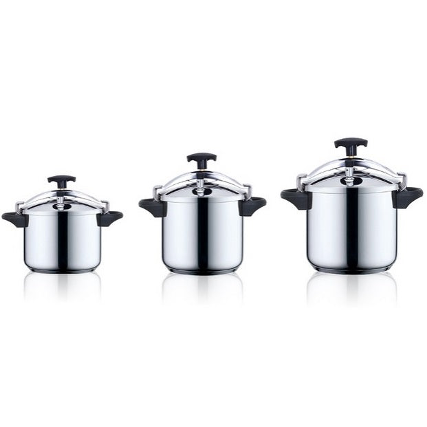 Red Deco Classique Ø22cm autocuiseur 6L inox avec panier vapeur