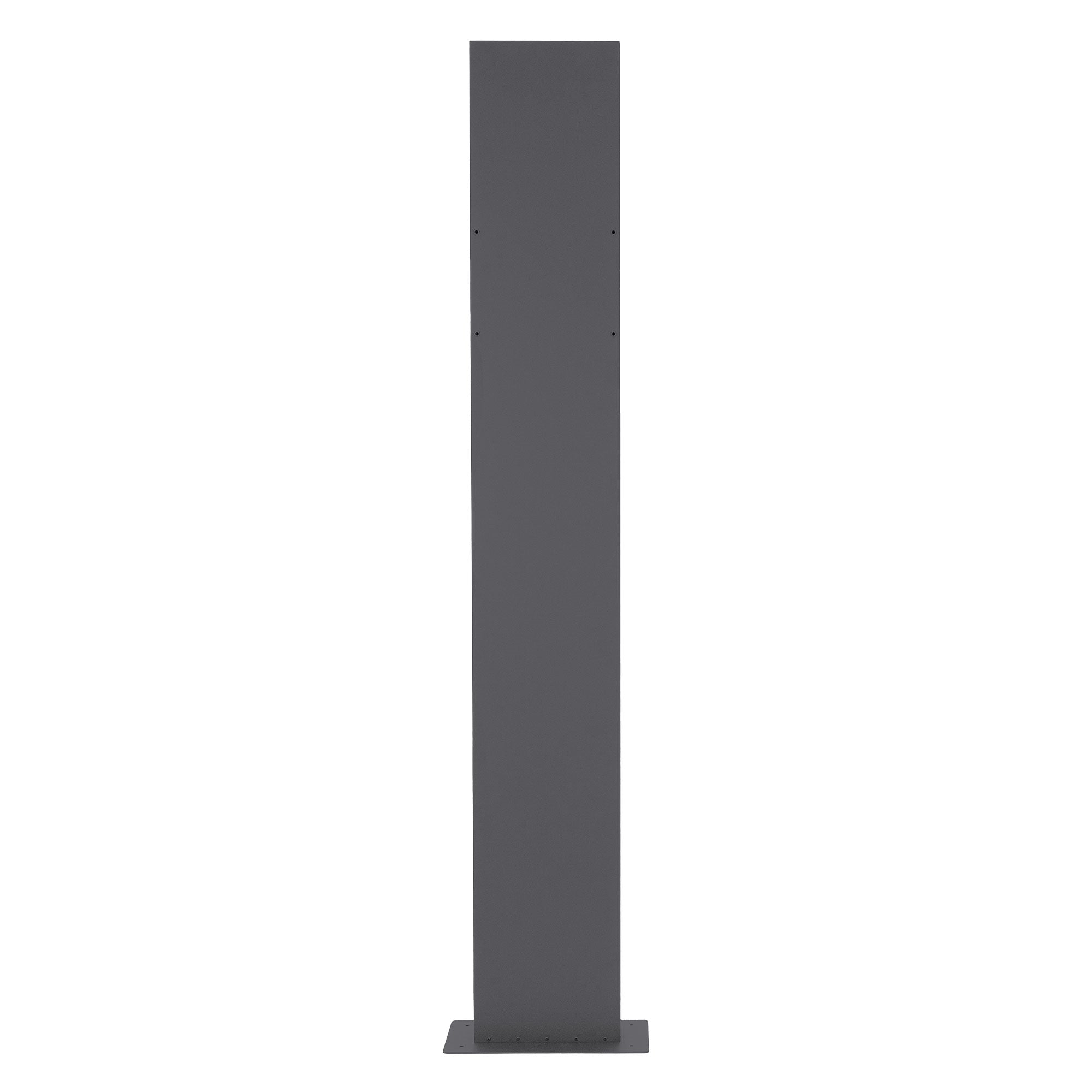 ECD Germany ML-Design pied boîte aux lettres anthracite 1 pied