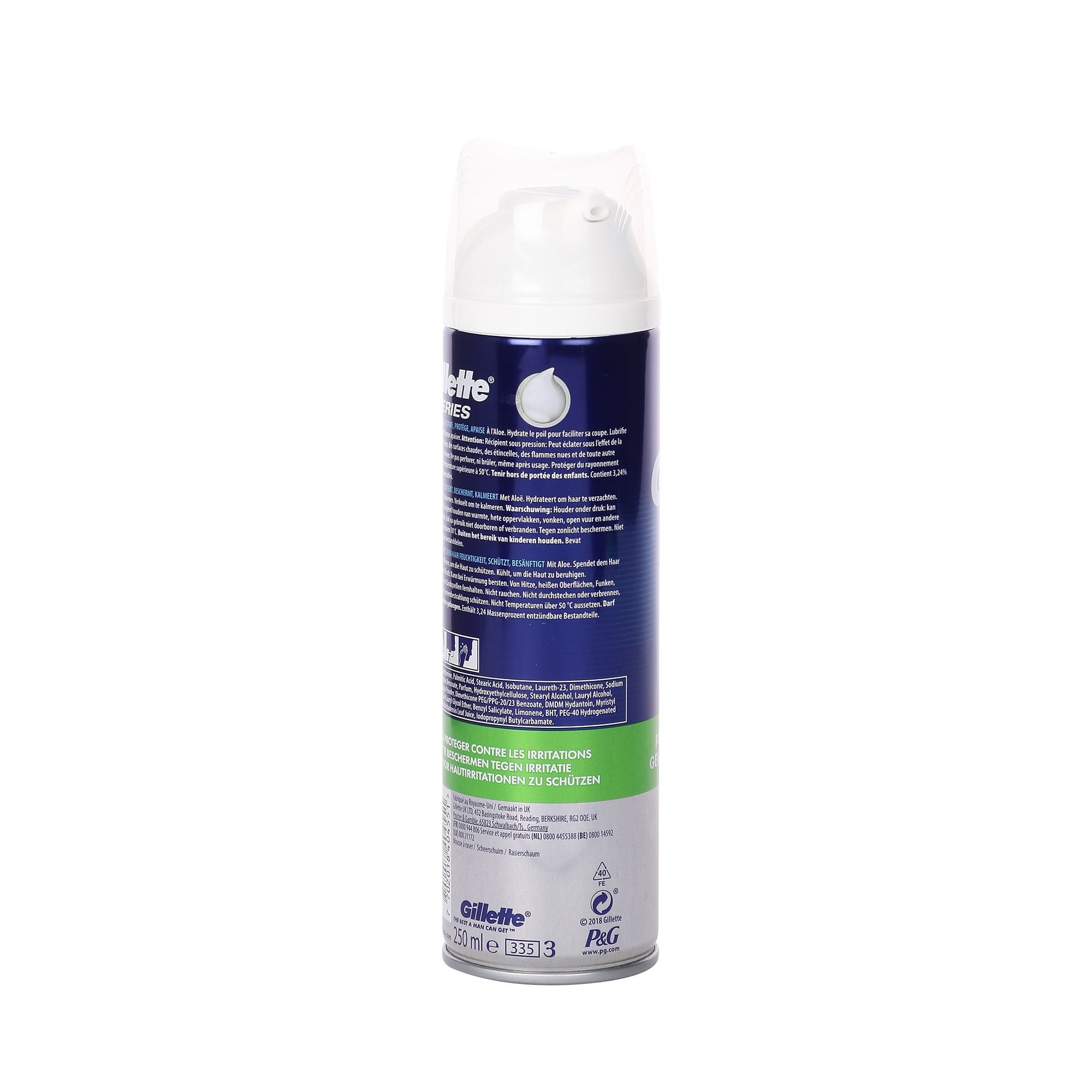 Stokomani mousse à raser protection peau sensible homme