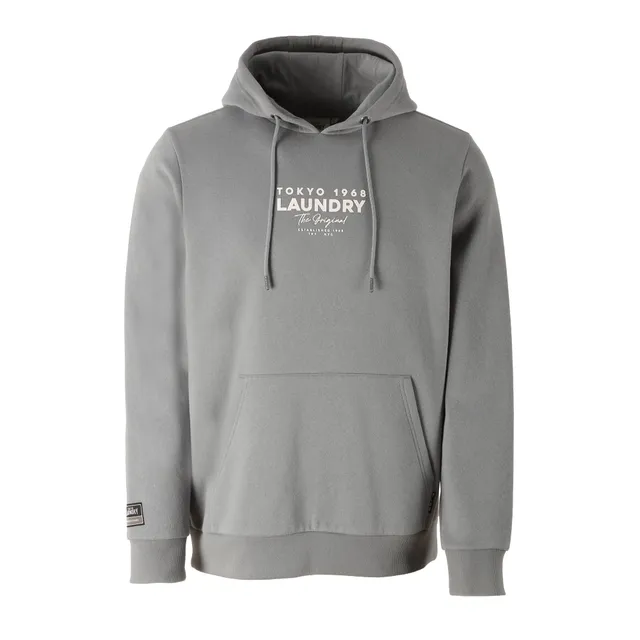 Sweat à capuche gris homme coton taille S à XXL