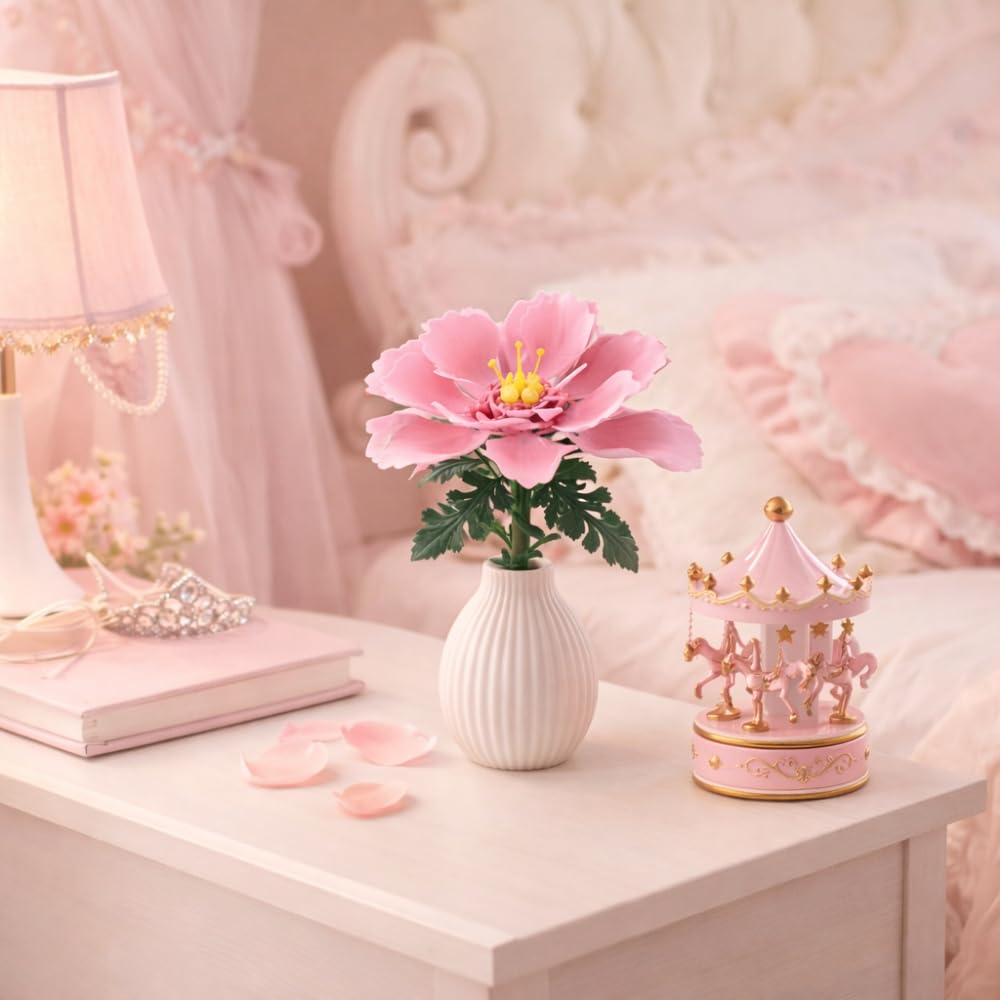 Shop-Story Lifestyle Pivoine Rose à Construire 74 Pièces Déco