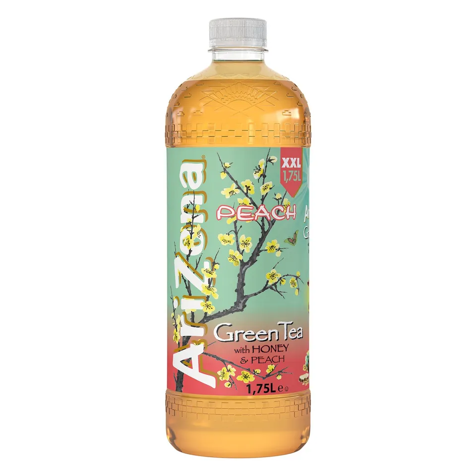 Arizona thé glacé pêche miel bouteille 1,75 L