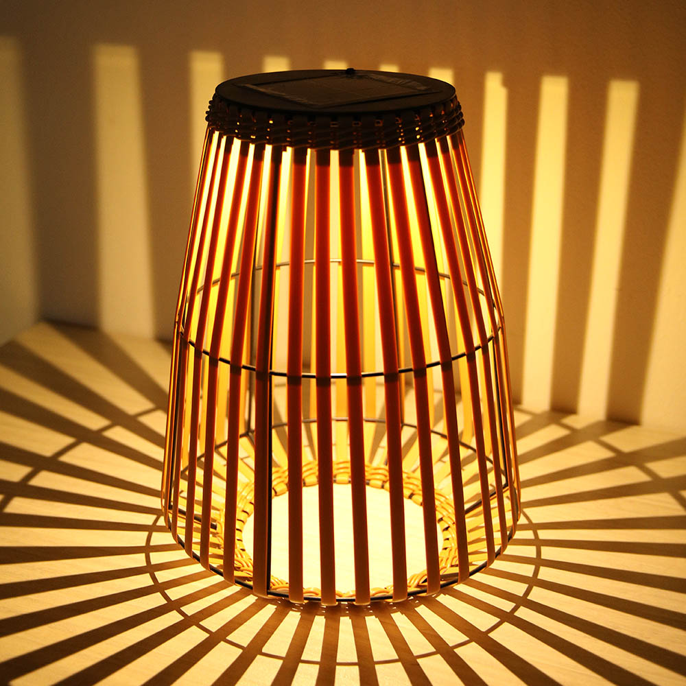 Red Deco Shady lanterne solaire LED blanc chaud H43cm