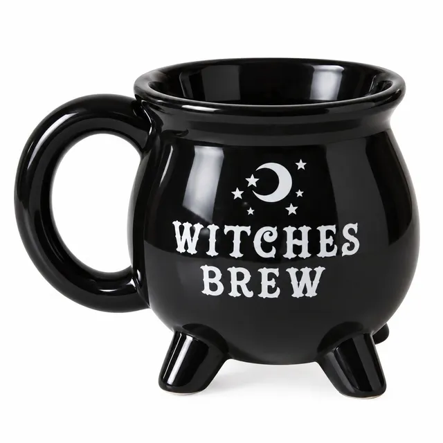 Cook Keen mug chaudron sorcière dolomite 350 ml noir
