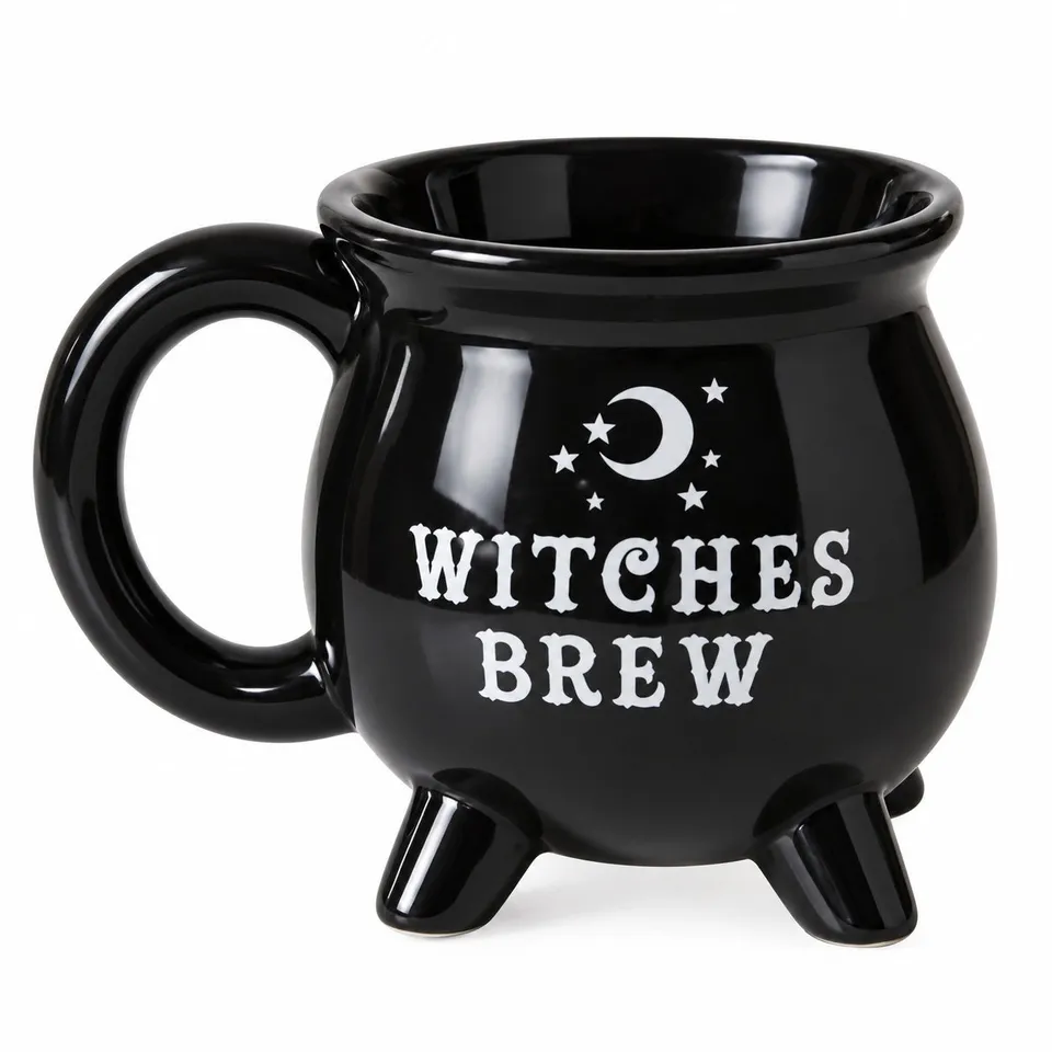 Cook Keen mug chaudron sorcière dolomite 350 ml noir