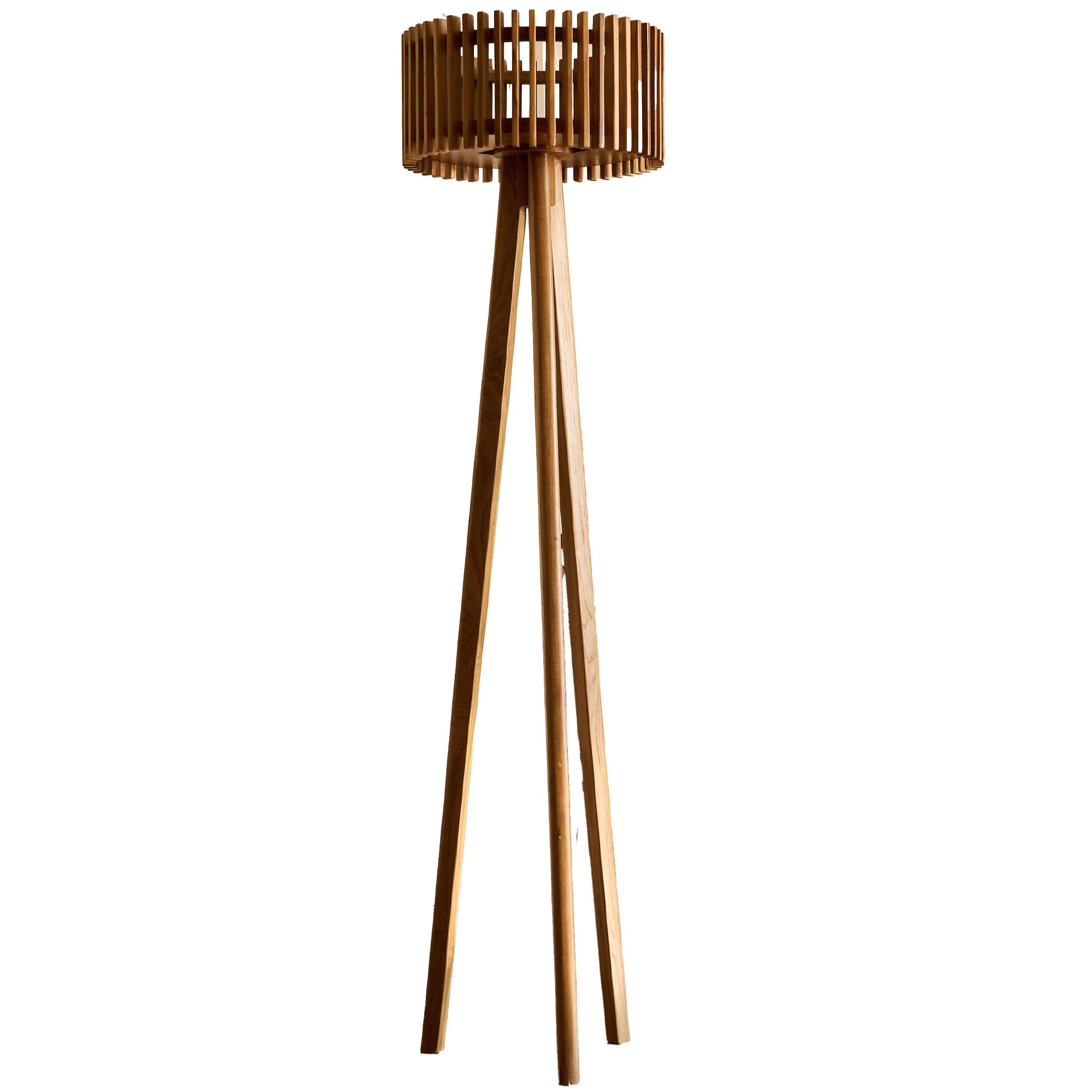 Red Deco Eden Tall Solar lampadaire solaire teck H158cm