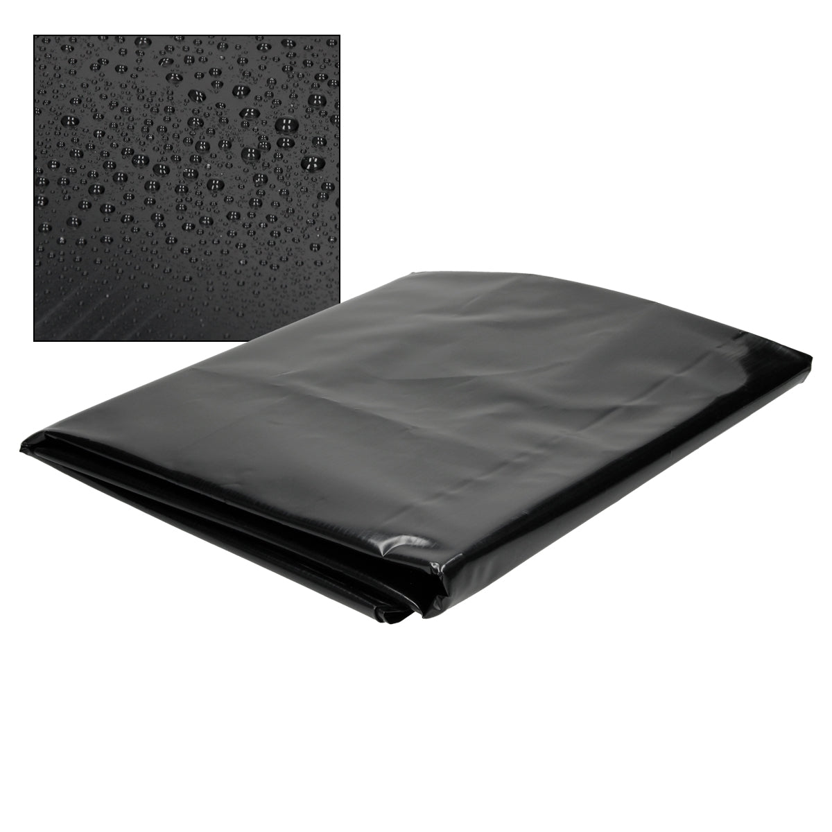 ECD Germany Garten bâche cuve 1000L 120x100x116 noire