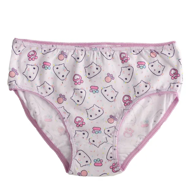 Lot culottes coton rose fille sous-vêtements à acheter