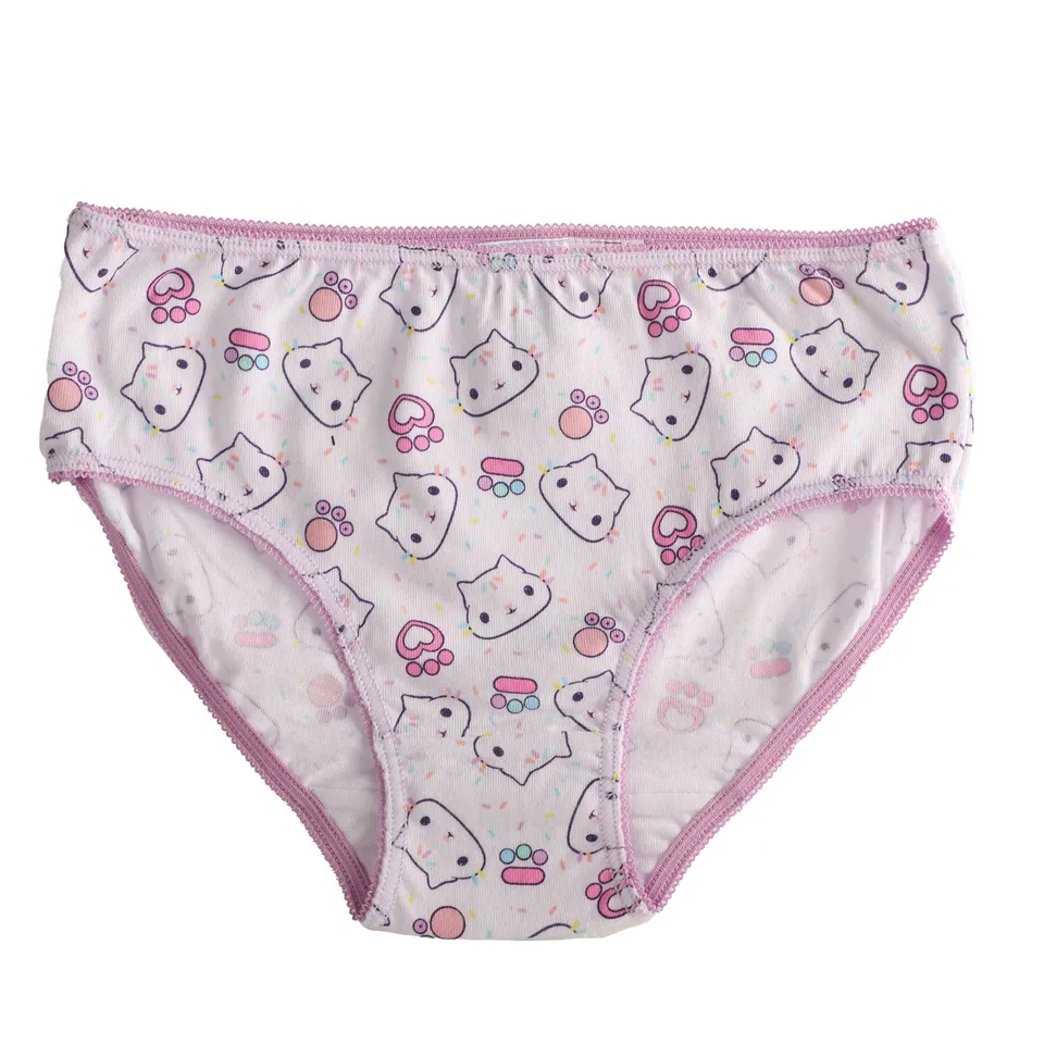 Lot culottes coton rose fille sous-vêtements à acheter