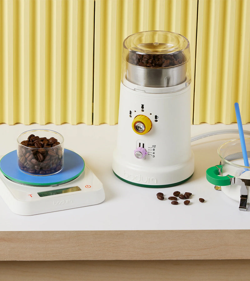 MoMA x Bodum moulin à café vintage manuel design