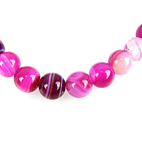 Shop-Story Bracelet amour agate rose pierre