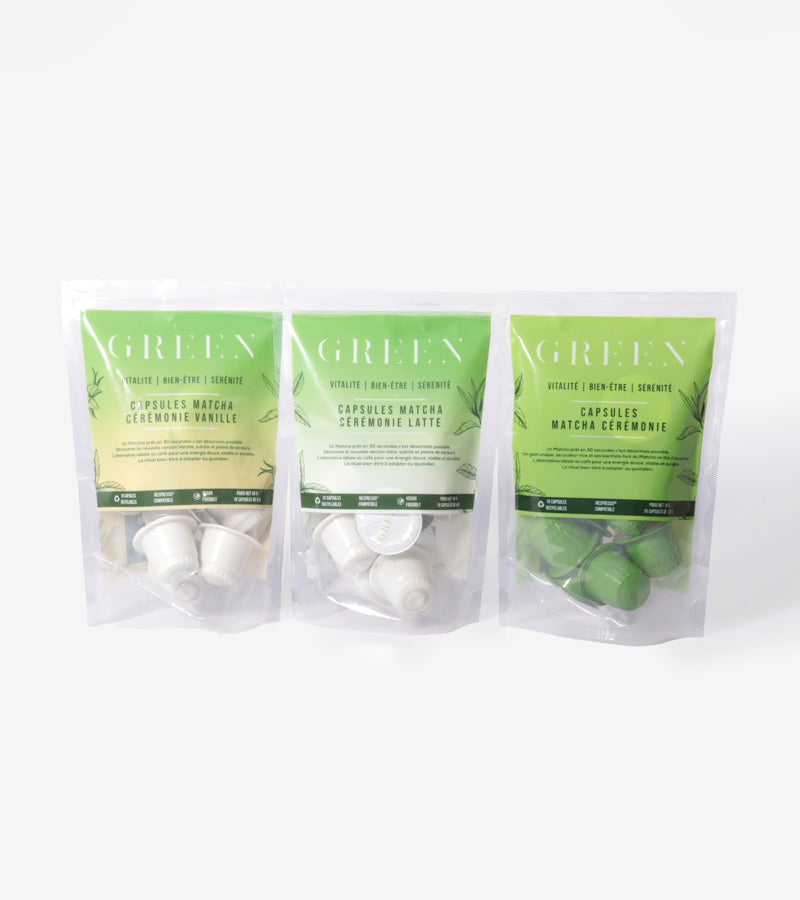 L'avant gardiste L'épicerie Matcha capsules Nature