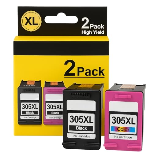 Shop-Story 305XL Cartouche HP Pack 2 Noir Couleur