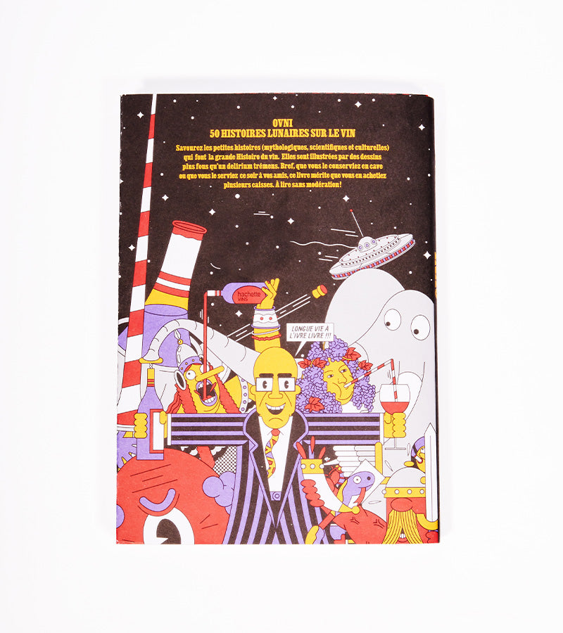 L'avant gardiste OVNI livre vin humour made in France