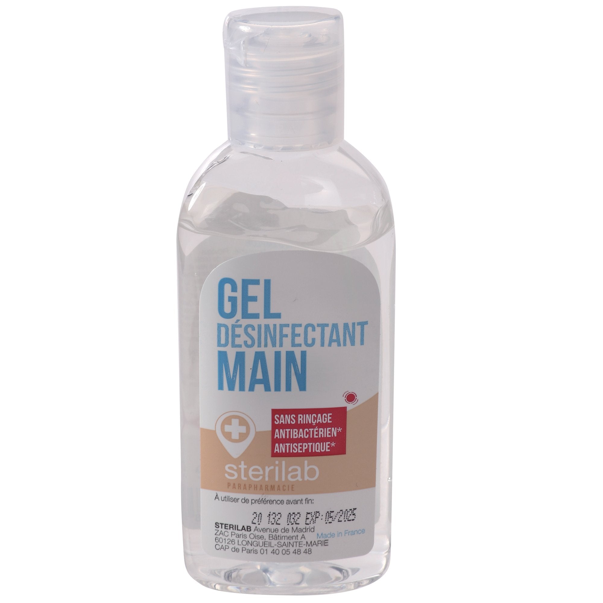 Stokomani gel désinfectant mains flacon voyage biocides