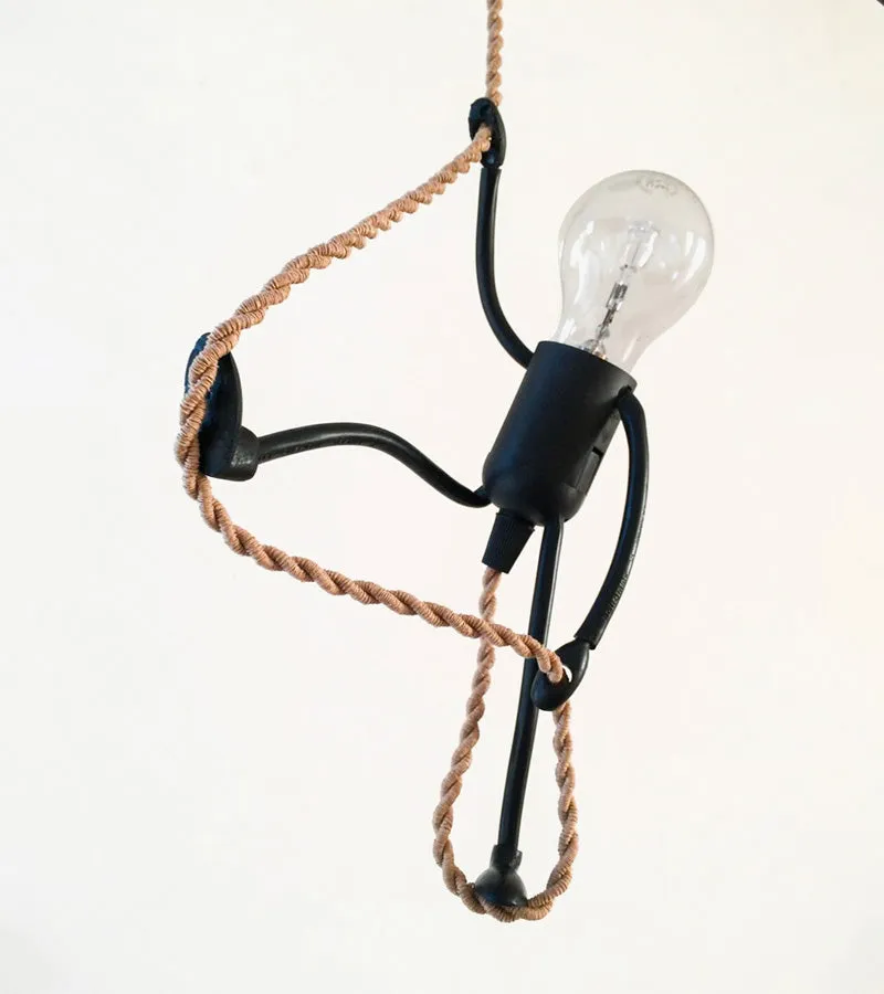 Mr. Bright lampe à suspension bonhomme lumière douce