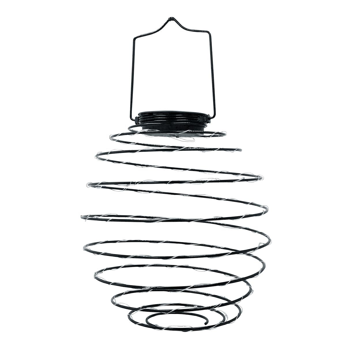 Red Deco Orion H37 suspension solaire spirale LED