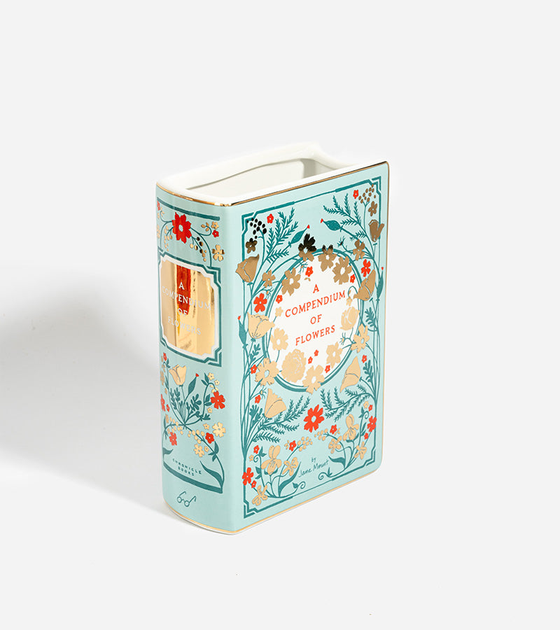 L'avant gardiste Vase Bibliophile céramique vase livre rouge
