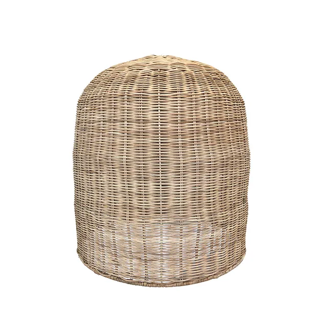 Red Deco Giacomo abat-jour rotin E27 H45 cm naturel